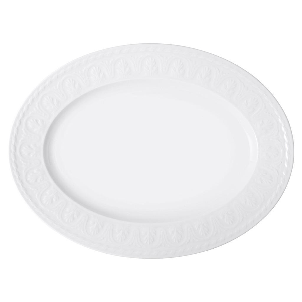 Villeroy & Boch Platte Weiß 29.5x3.5x40 cm