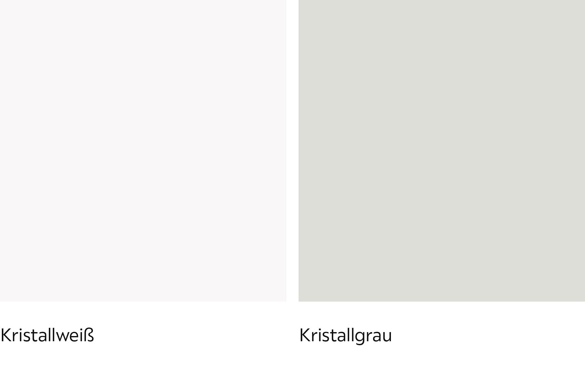 Kristallgrau und Kristallweiß