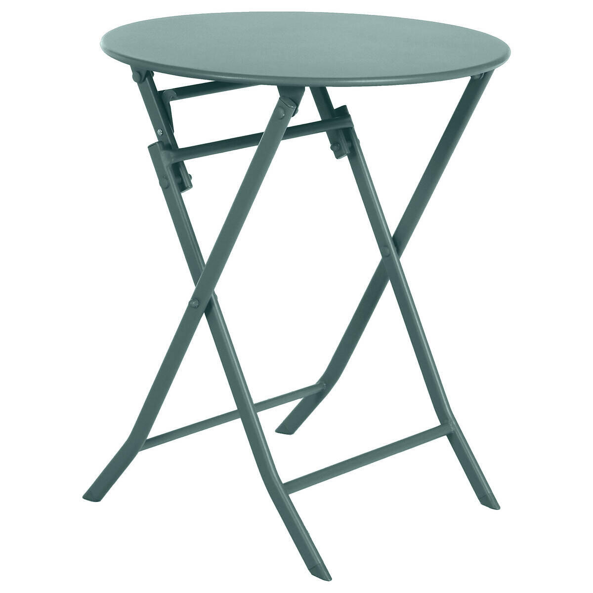 GARTENTISCH Greensboro Ø 60 cm - Grün, Metall (60/60/71cm)