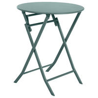 GARTENTISCH Greensboro Ø 60 cm - Grün, Metall (60/60/71cm)