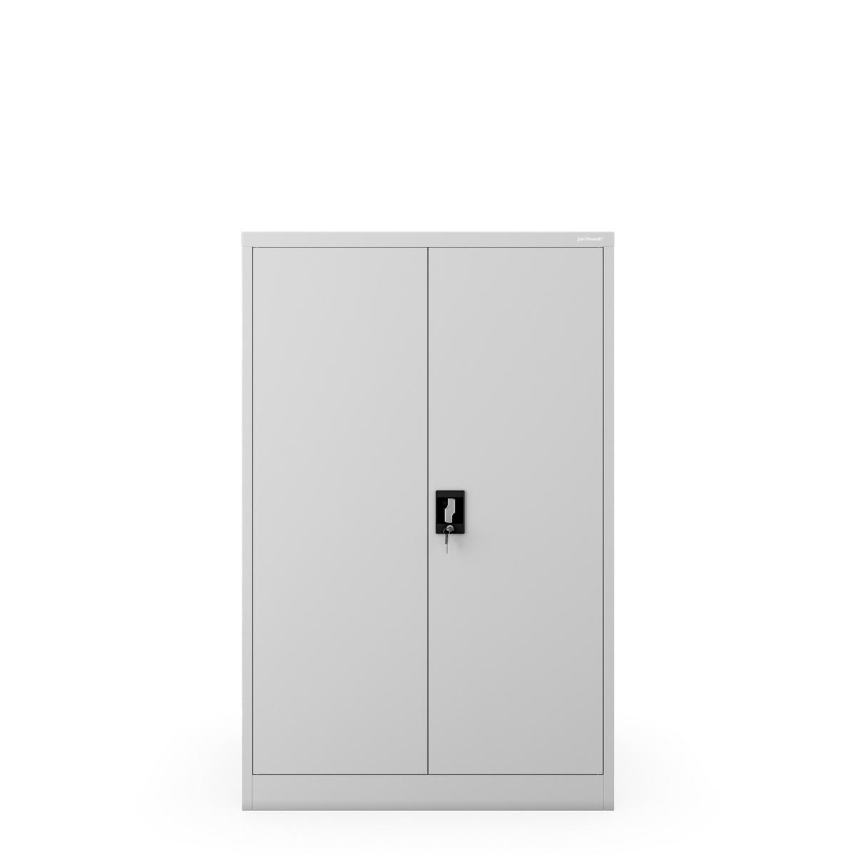 BÜROSCHRANK KEVIN D600 - Grau, Metall (90/140/60cm) - Jan Nowak