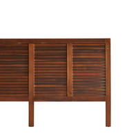 KOPFTEIL Loggia Braun aus Akazie - Braun, Holz (180/100/3cm) - Tikamoon