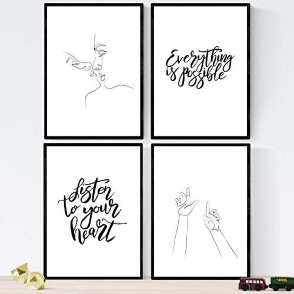 Nacnic Poster Klar 29.7x3 cm