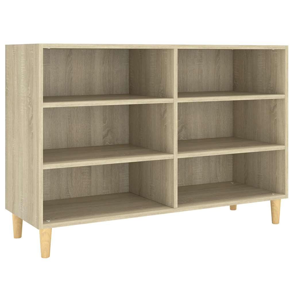 SIDEBOARD Sonoma-Eiche 103,5/35/70 Cm Holzwerkstoff - Sonoma Eiche, Holz/Holzwerkstoff (103.5/70/35cm) - vidaXL