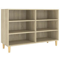 SIDEBOARD Sonoma-Eiche 103,5/35/70 Cm Holzwerkstoff - Sonoma Eiche, Holz/Holzwerkstoff (103.5/70/35cm) - vidaXL