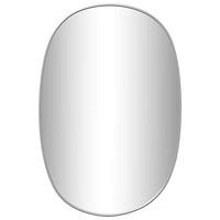 WANDSPIEGEL Silbern 60x40 cm - Silberfarben, Glas (40/60/1cm) - furnicato