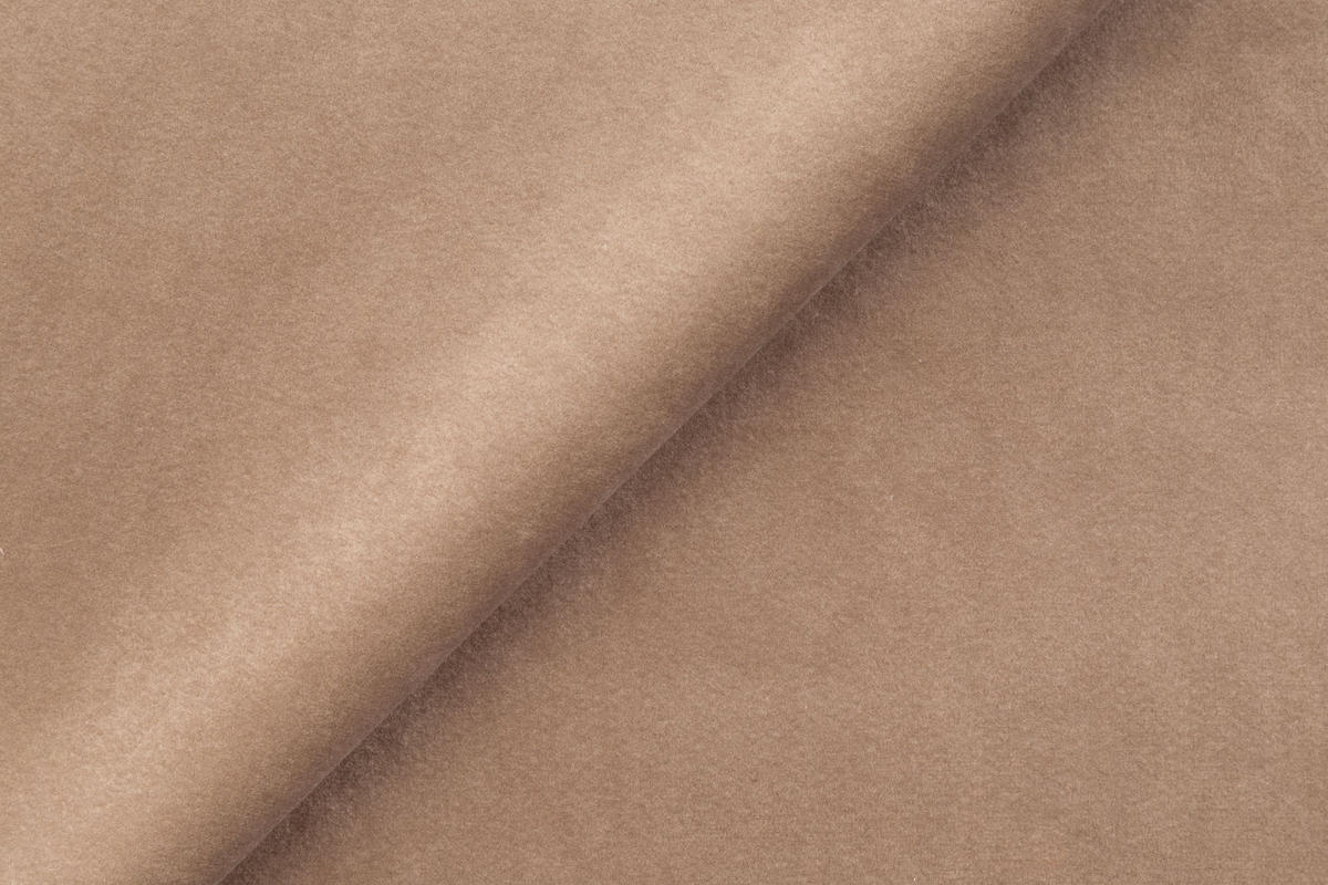 ECKSOFA L-Form Siena Stoff Salvador Dunkelbeige Rechts - Cappuccino, Holz (266/165cm) - Kaiser Möbel