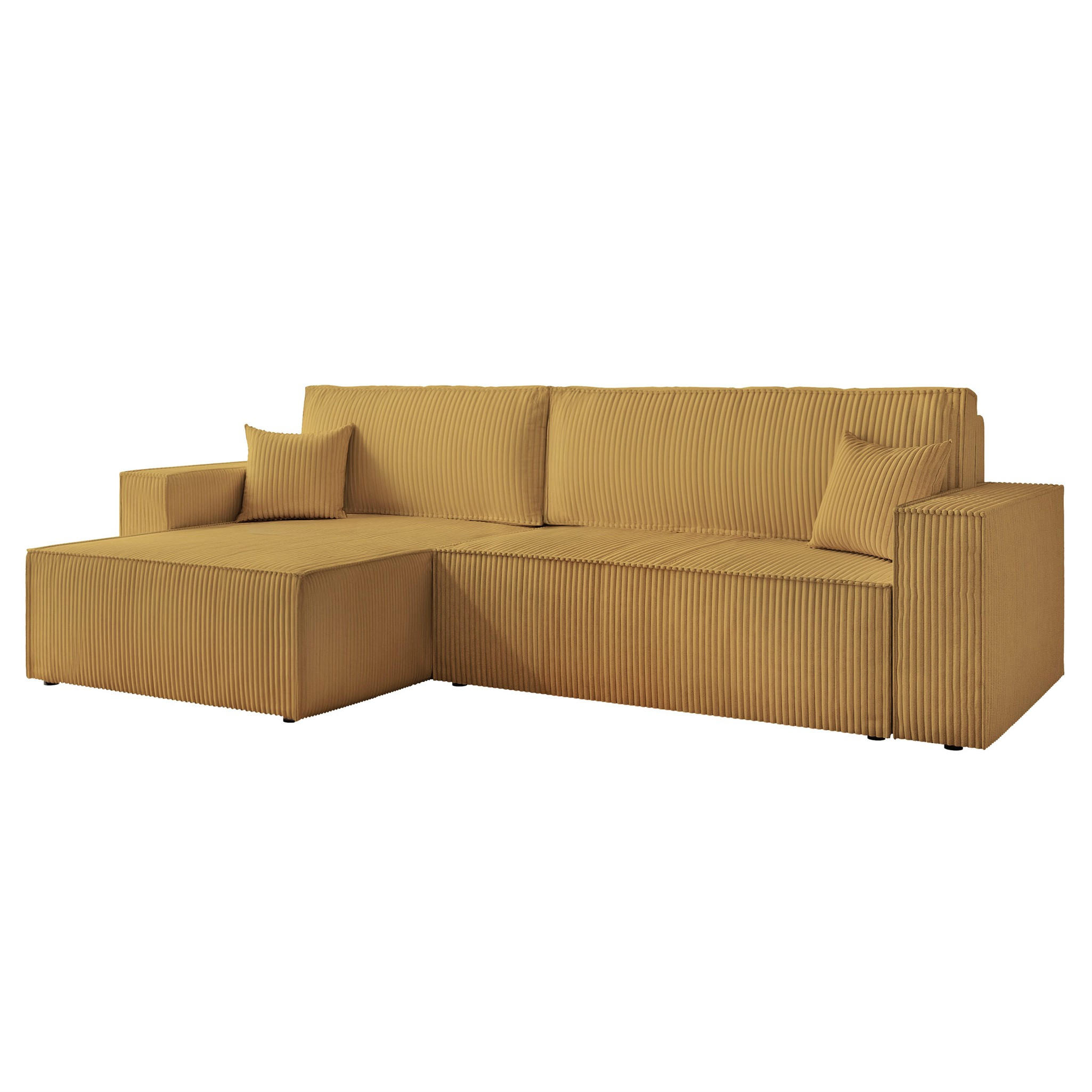 Fun Möbel Ecksofa Gelb 276x145 cm