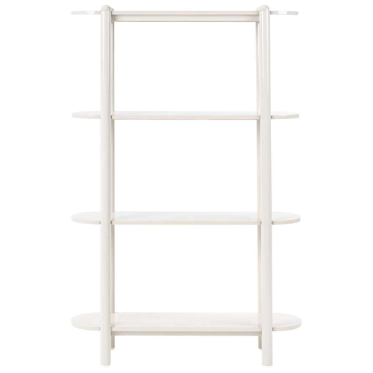 BIBLIOTECĂ cu 3 niveluri 170 cm bej Granity - bej, compozit lemnos (110/170/30cm) - Beliani