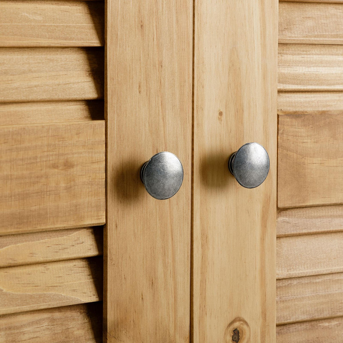 KOMMODE VENETA gebeizt/gewachst - Kieferfarben, Holz (60/96/35cm) - IDIMEX