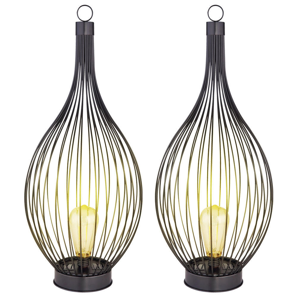 Globo Lighting Led Schwarz 25x57x25 cm