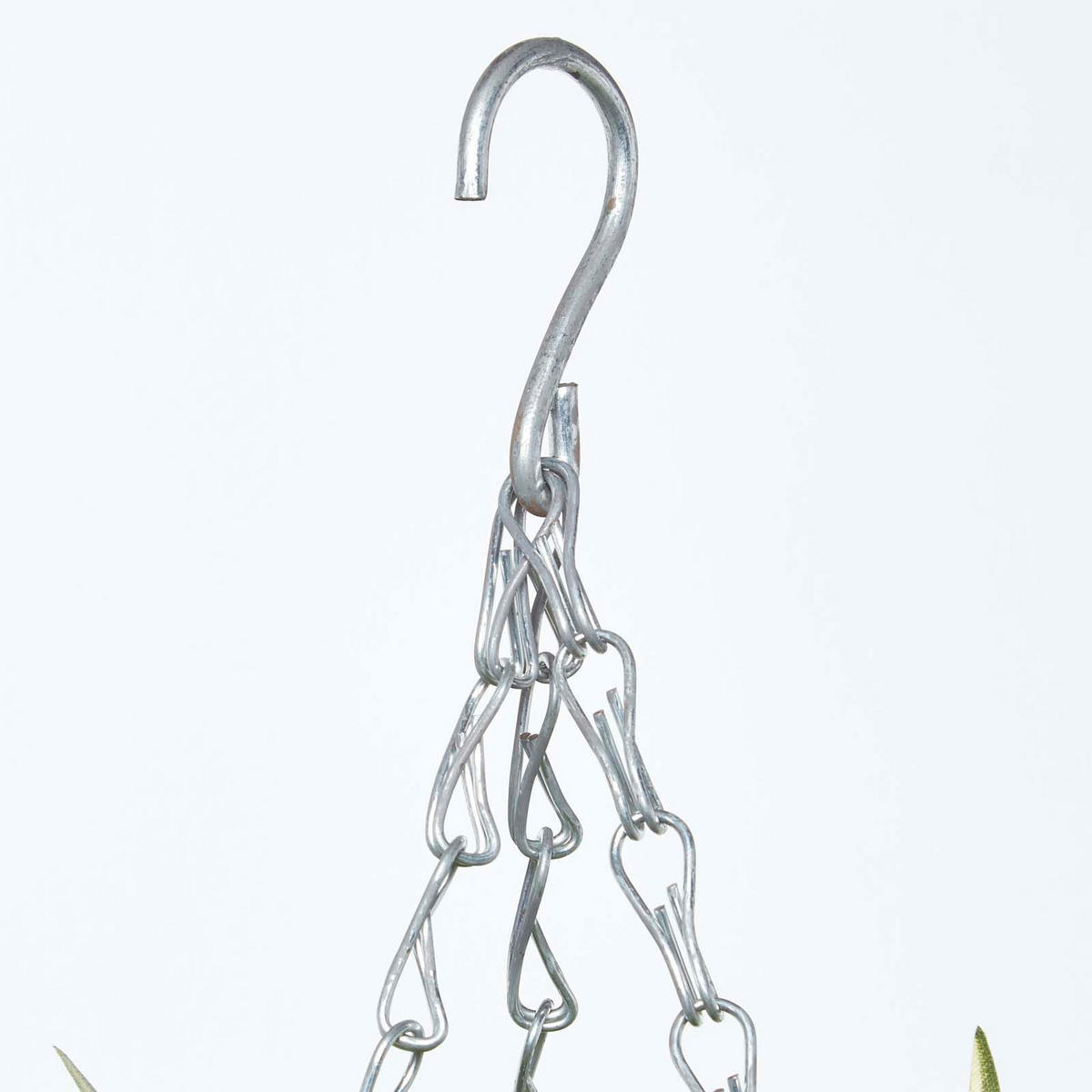 KUNSTPFLANZE Grünlilie in Hängeampel, 60 cm - Grün, Kunststoff (60cm) - Homescapes