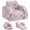 KINDERSESSEL, Schaumstoff, Rosa, 46,5L x 93B x 28,5H cm - Rosa, Metall (93/28.5/46.5cm) - AIYAPLAY