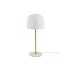 TISCHLAMPE Manta 20/20/50 cm - Weiß, Metall (20/20/50cm) - Leitmotiv