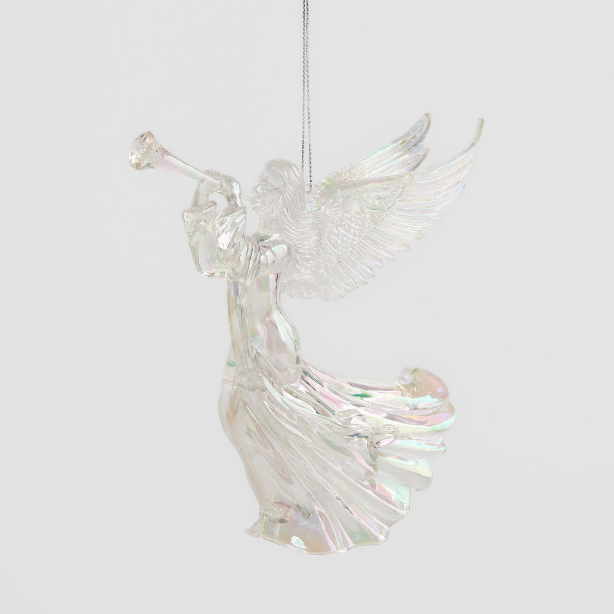 WEIHNACHTSDEKO Hängend LUMINA, 13 x 14 cm, Mehrfarbig, Christbaumschmuck, Weihnachtsbaumdekoration, Christmas, Xmas - Multicolor, Kunststoff (13/5/14cm) - home&you