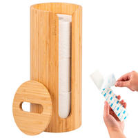 TOILETTENPAPIERAUFBEWAHRUNG, für 3 Rollen, Bambus - Braun, Holz (14.5/34/14.5cm) - eluno