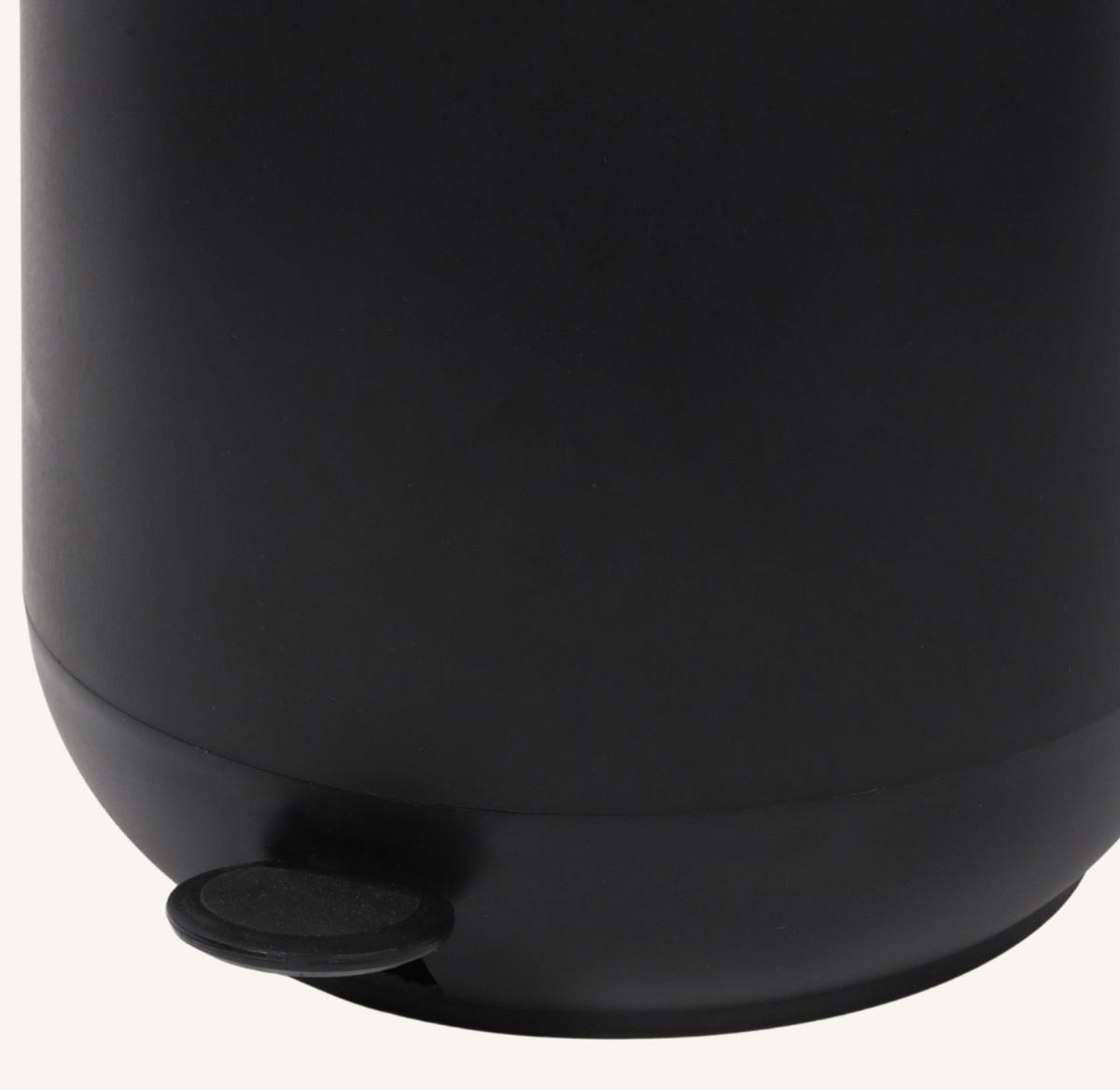 TRETEIMER Balvo 5 l - Schwarz, Kunststoff (22.5/29.5/26.5cm) - NUXIO