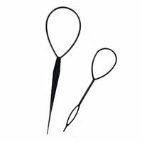 HAAR Styling Werkzeug 2-teiliges Set Schwarz - Schwarz, Kunststoff (4.5/1/18cm)