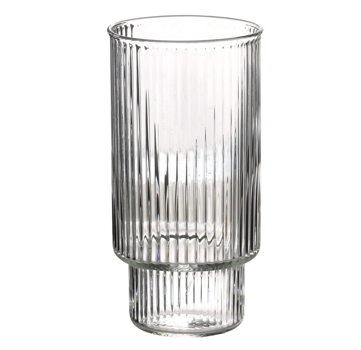 GLÄSER Ella 4er Set transparent 7/5.5/14 cm Glas - Transparent, Glas - Mondex