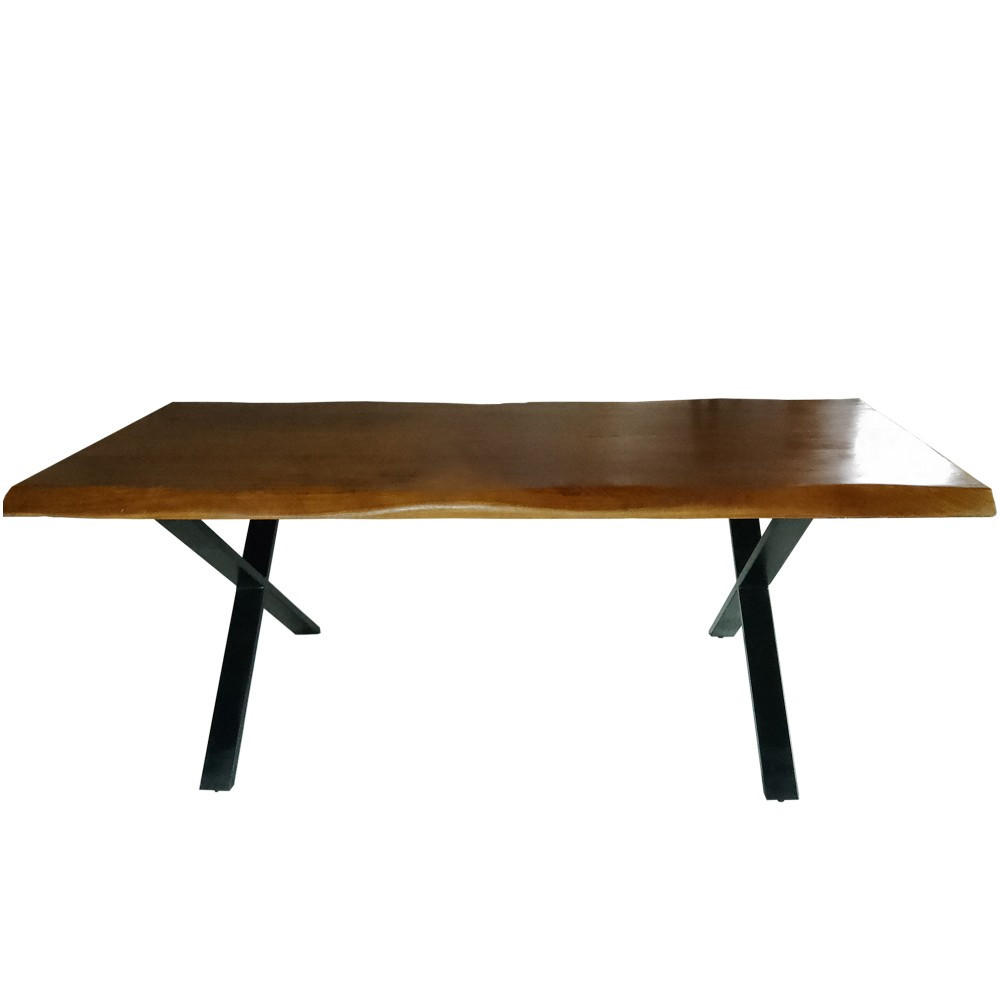 Weber Industries Esstisch Braun 90x75x200 cm