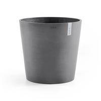 BLUMENTOPF Amsterdam 59/55,5 cm Grau - Grau, Kunststoff (59/55.5cm) - Ecopots