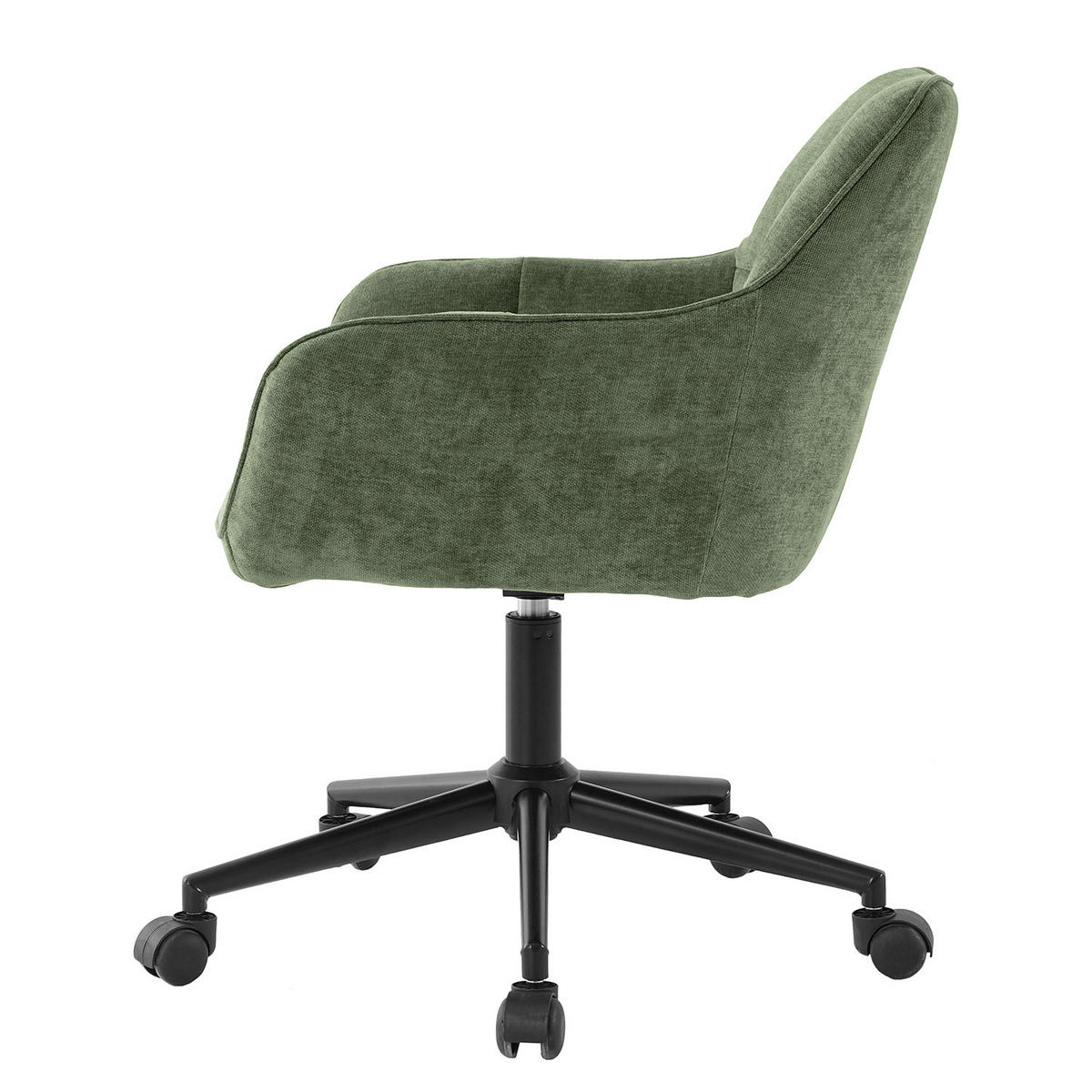 BÜROSTUHL - Grün, Textil/Metall (59/81/62cm) - home24