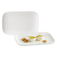 SERVIERPLATTEN Arena weiß 23 x 15 cm 2er Set - Weiß, Keramik (15/2/23cm) - Ritzenhoff Breker