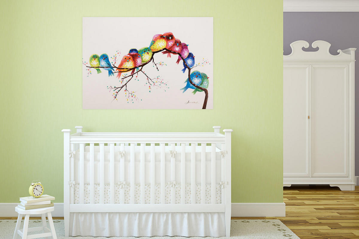 ÖLGEMÄLDE 100/70 cm - Multicolor, Holz/Textil (1.78/70cm) - KUNSTLOFT