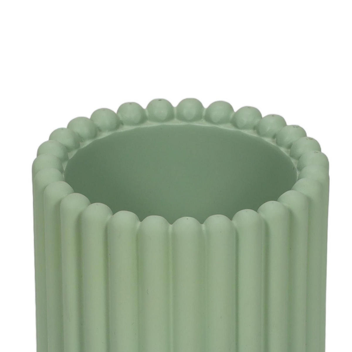 ZAHNBÜRSTENBECHER Bonbon 7,5/7,5/10,5 cm - Grün, Kunststoff (7.5/10.5/7.5cm) - 5five Simply Smart