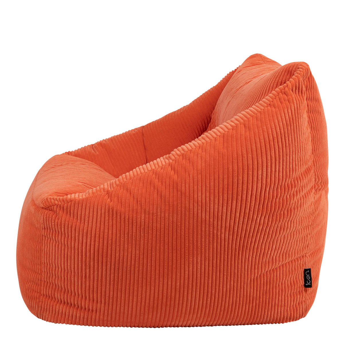 SITZSACK Cord Sessel Natalia - Terracotta, Textil (97/73/84cm) - icon