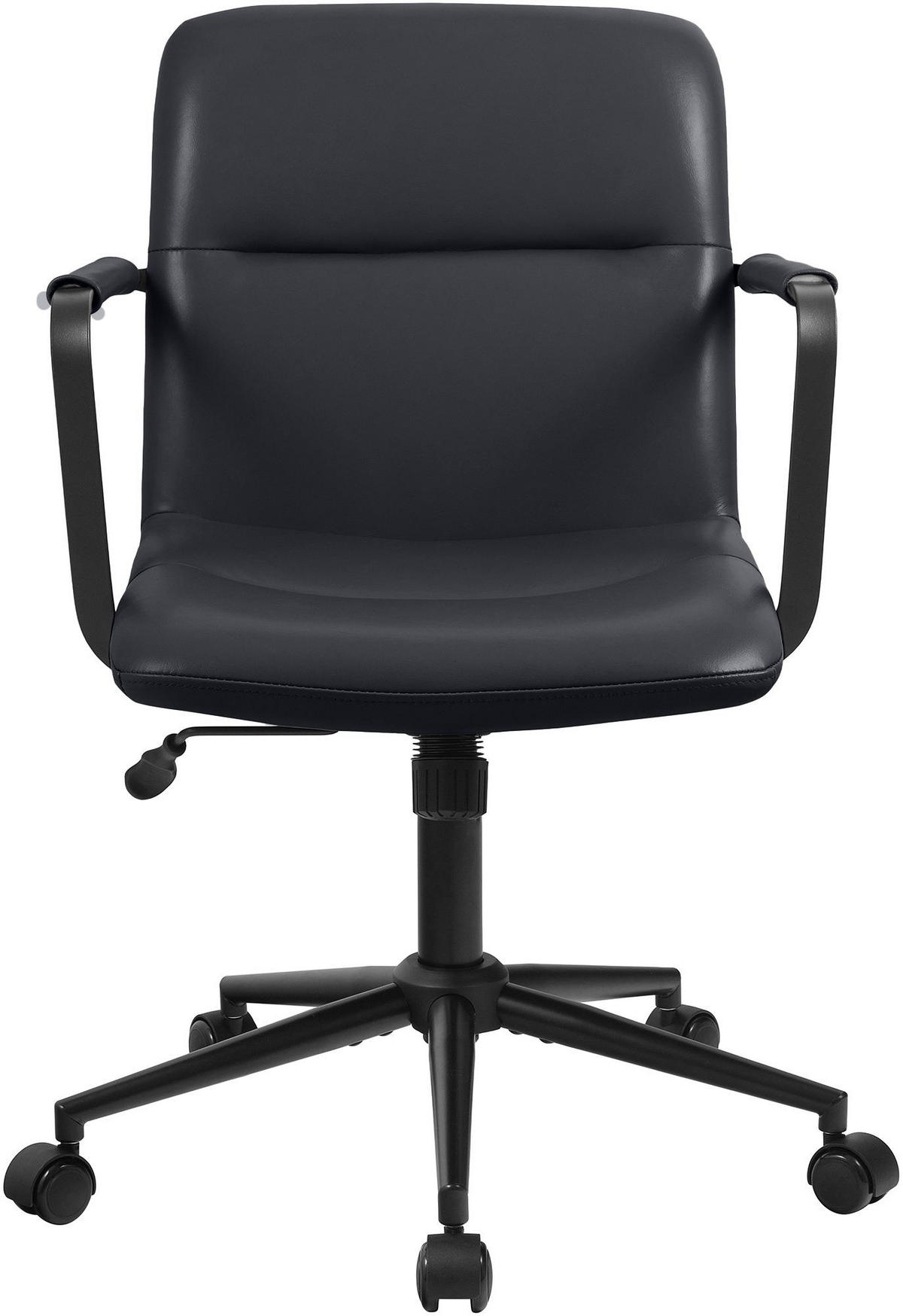 Schwarz, Leder/Metall (58/88/62cm) - CLP