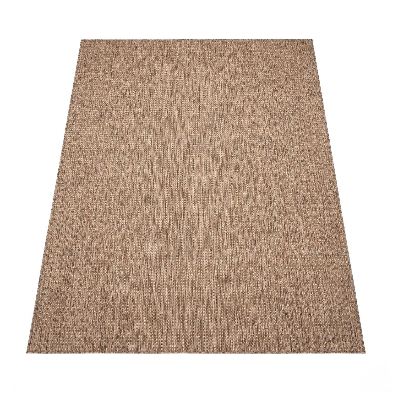 OUTDOOR Teppich Natur Balkon, Terrasse schmutzabweisend Beige Rechteckig 160x220 - Beige, Textil (160/220cm) - KADIMA DESIGN
