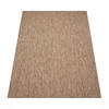 OUTDOOR Teppich Natur Balkon, Terrasse schmutzabweisend Beige Rechteckig 160x220 - Beige, Textil (160/220cm) - KADIMA DESIGN