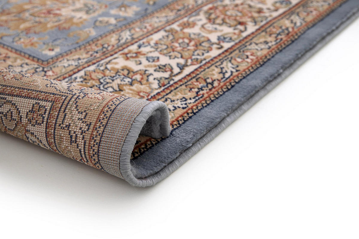 DESIGN Teppich mit Blumenmuster blau - Blau, Textil (170/230cm) - AFK Living