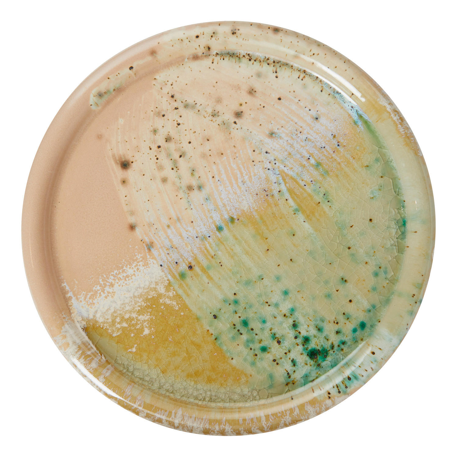 DINNERTELLER Sintra - Grün, Keramik (26/26/2cm) - Butlers