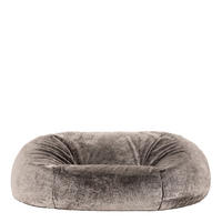 RIESENSITZSACK Cloud aus Kunstfell - Grau, Kunststoff (160/45/130cm) - icon