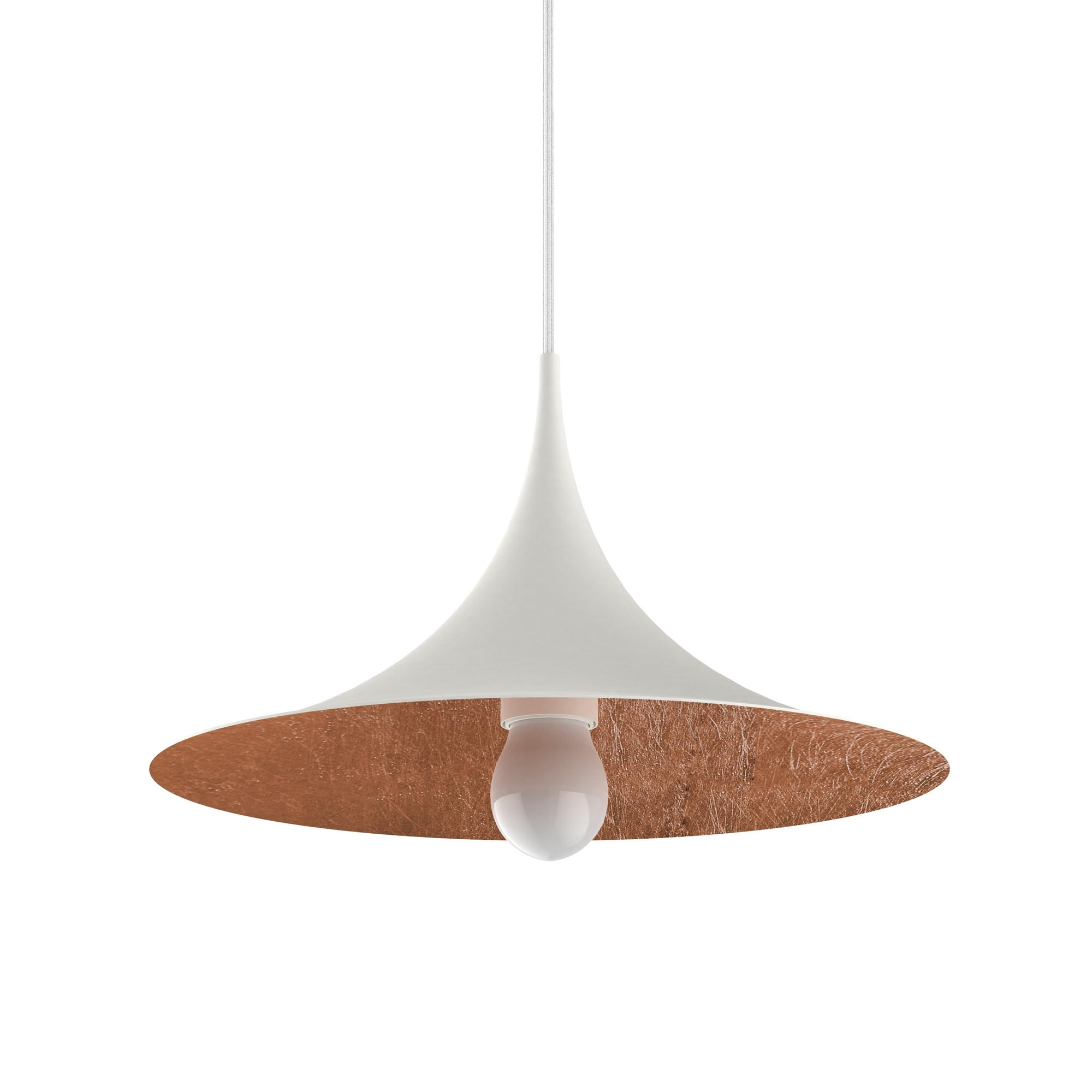 HÄNGELEUCHTE - Kupferfarben, Metall (33/33/16cm) - Lumicom