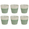 ESPRESSOTASSE (6er-Set) Artisan 90 ml - Grün, Keramik (0.09L) - Butlers