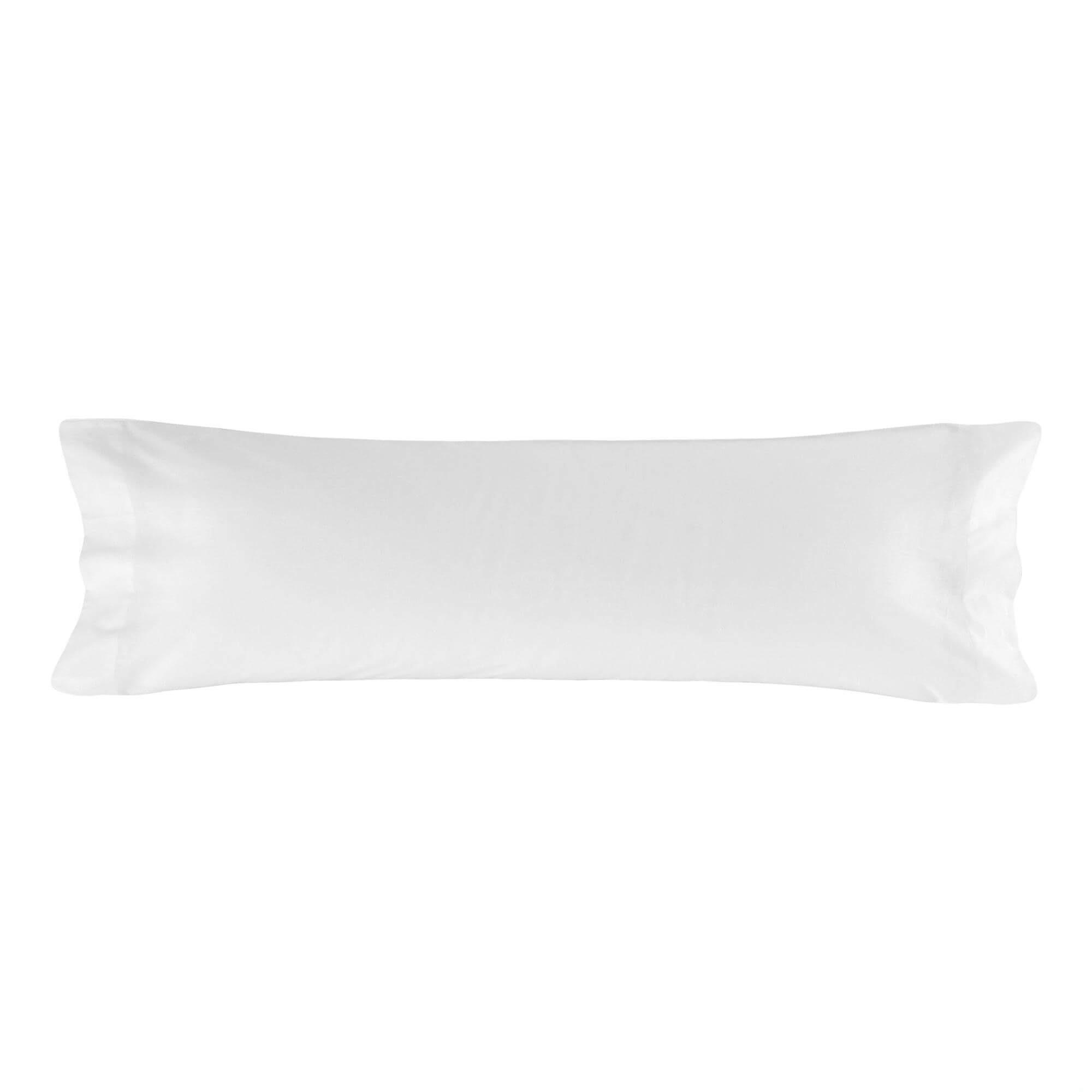 KISSENBEZUG basic 200 tc 45x125 cm weiss - Weiß, Textil (45/125cm) - Happy Friday