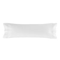 KISSENBEZUG basic 200 tc 45x125 cm weiss - Weiß, Textil (45/125cm) - Happy Friday