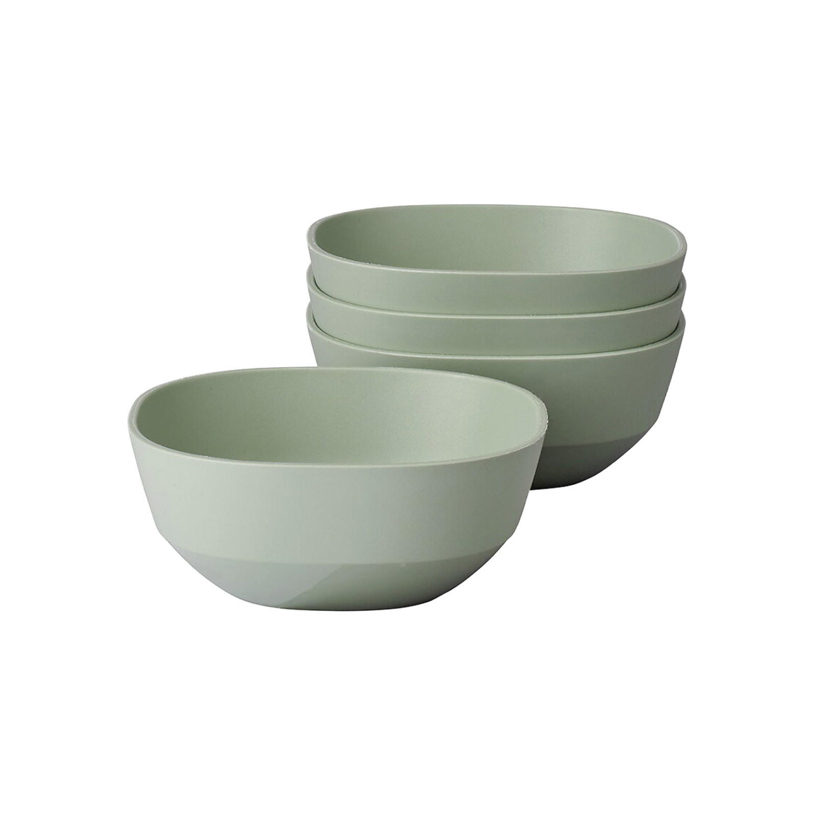 SCHALEN Silueta Nordic Sage 250 ml 4er Set - Mintgrün, Kunststoff (11cm) - Mepal