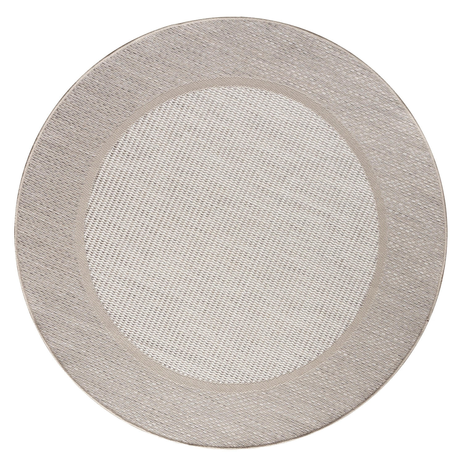 OUTDOORTEPPICH 120/120 cm Vermont 195 - Beige, Kunststoff (120/120cm) - Paco Home