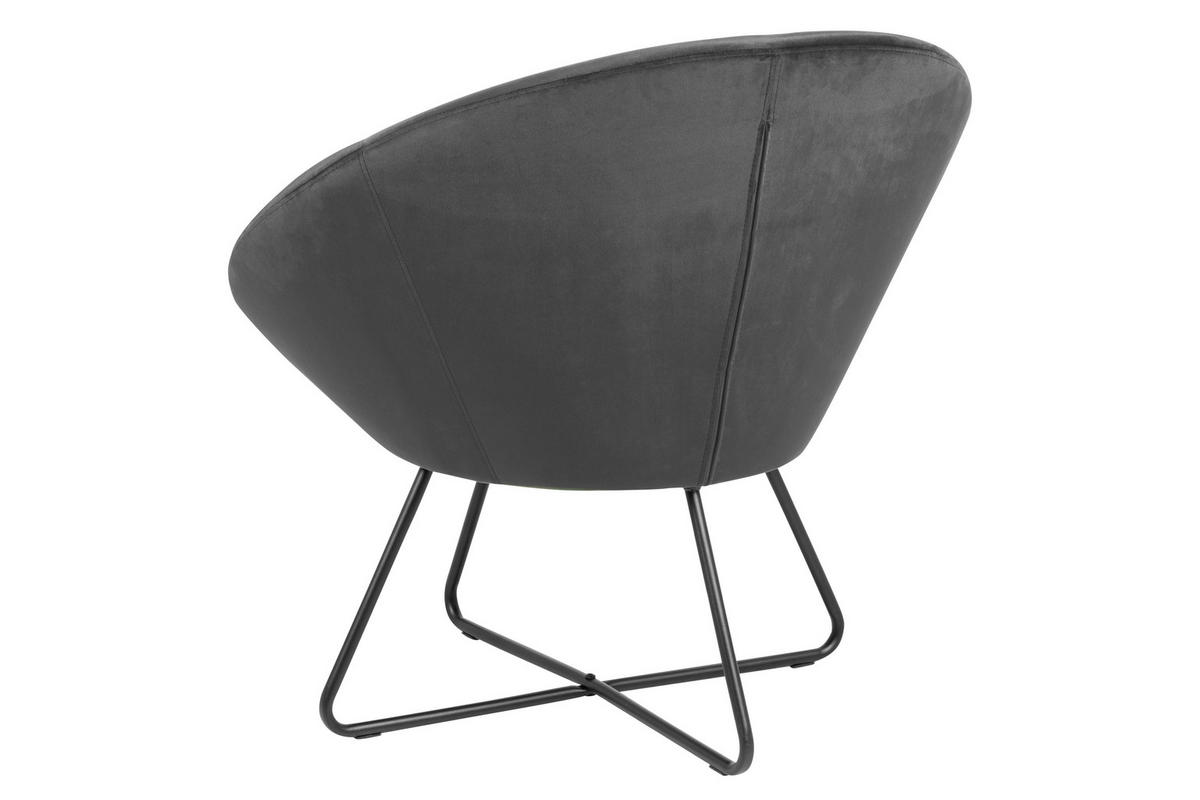 SESSEL dunkelgrau - Grau, Holzwerkstoff (82/79/72cm) - ebuy24
