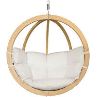 HÄNGESESSEL HIGLO ,Creme - Creme, Holz/Textil (120/82/120cm) - KONSIMO®