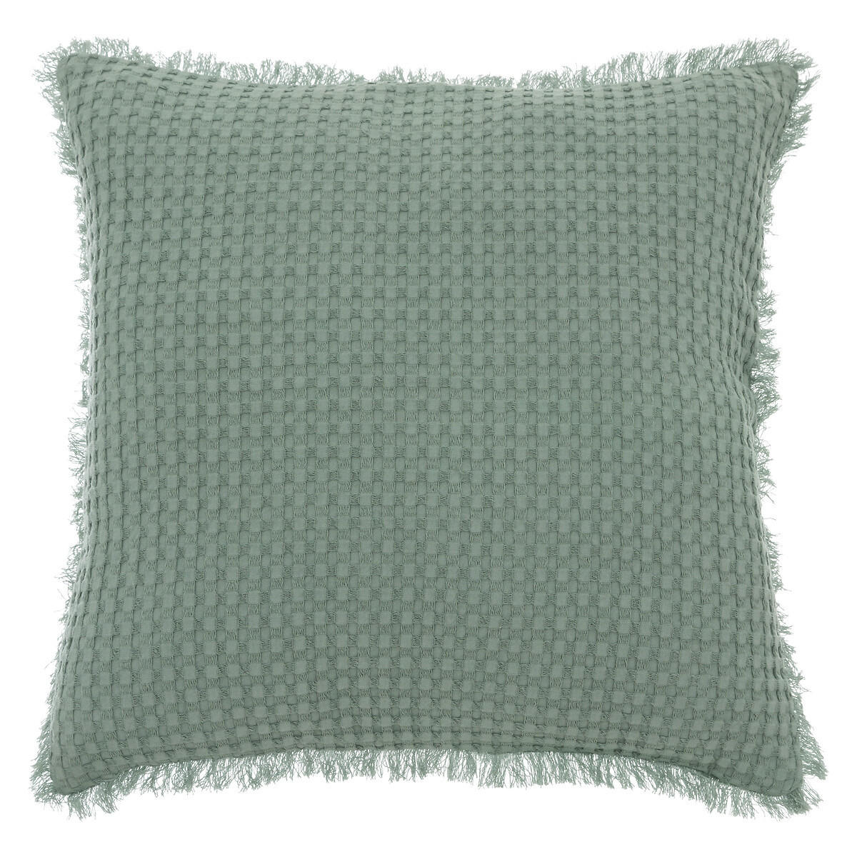 KISSEN Widdy 45/45 cm - Salbeigrün, Textil (10/45cm) - Atmosphera Createur d´interieur