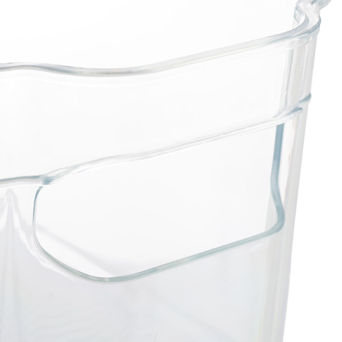 KÜHLSCHRANKORGANIZER - Transparent, Kunststoff (11/10/37.5cm) - Relaxdays