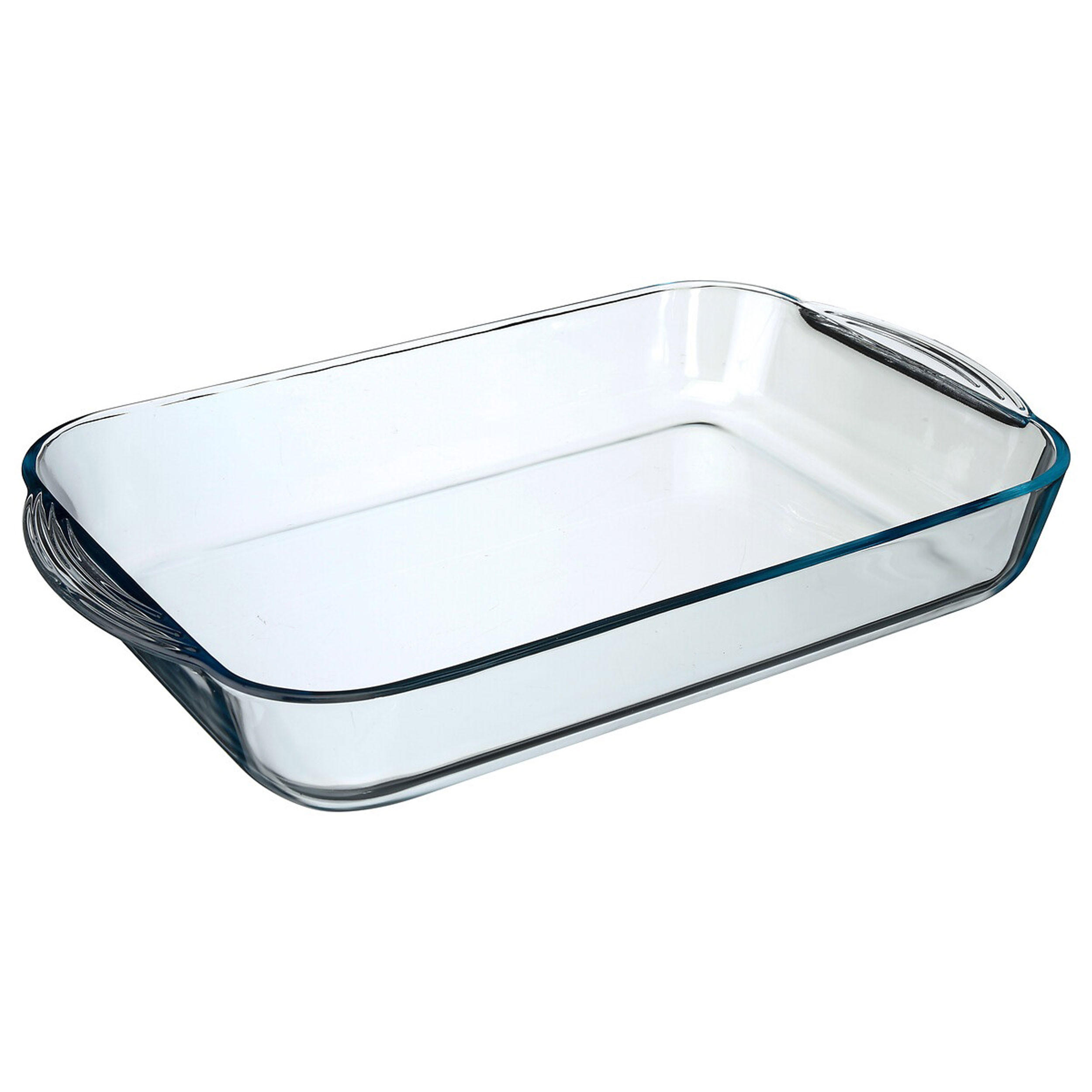 OFENFORM Rechteckig, Glas, Transparent, 40 x 25 cm - Transparent, Glas (6/39/26cm) - 5five Simply Smart