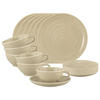TEESERVICE Terra Sandbeige 18er Set - Beige, Keramik (1/1/1cm) - Seltmann Weiden