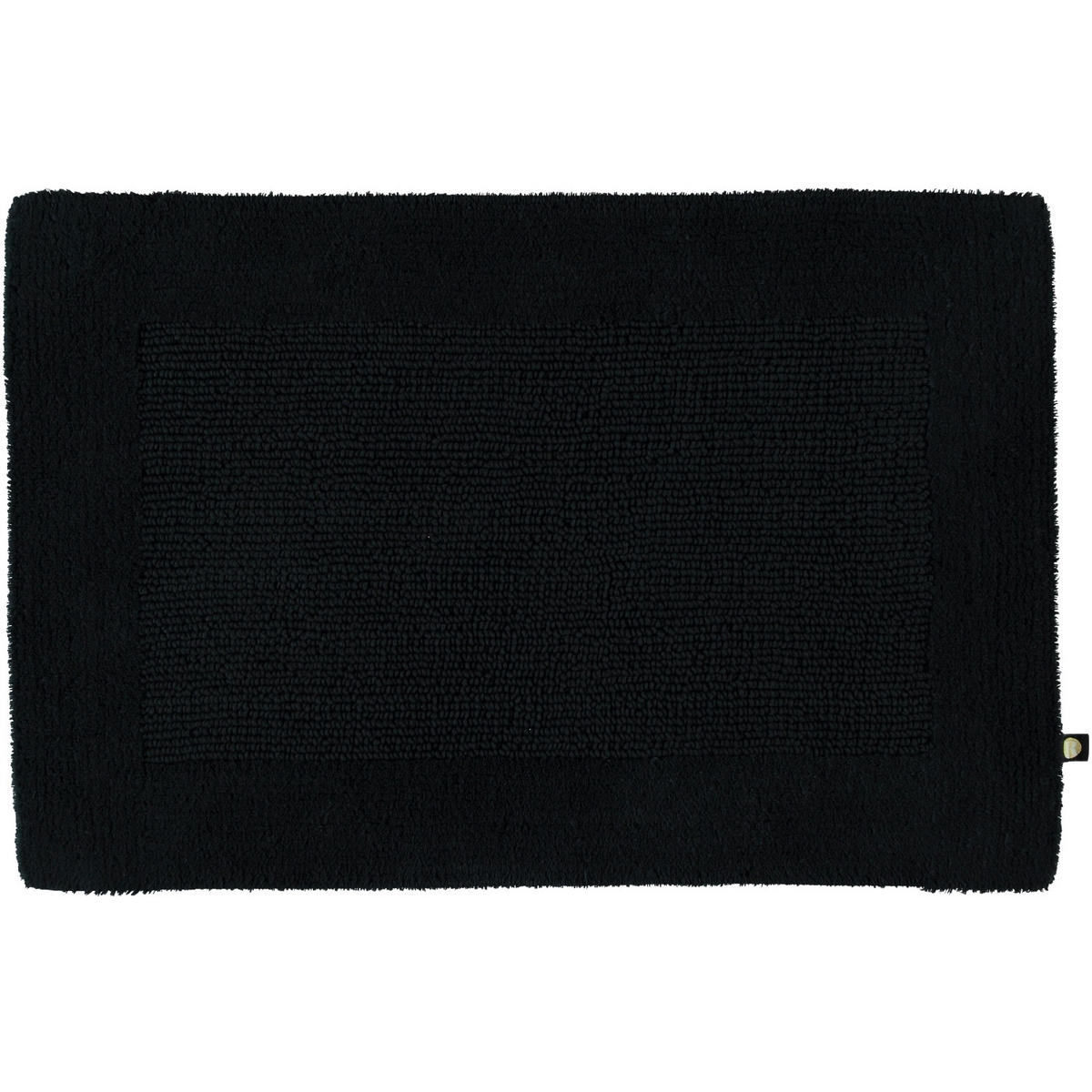 BADTEPPICHE PRESTIGE SCHWARZ - 15 - Schwarz, Textil (45/60cm) - Rhomtuft