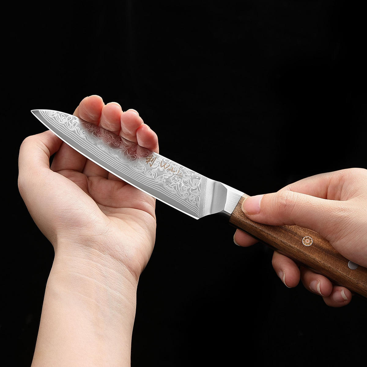 ALLZWECKMESSER 12 cm - Braun, Metall (24cm) - Wakoli